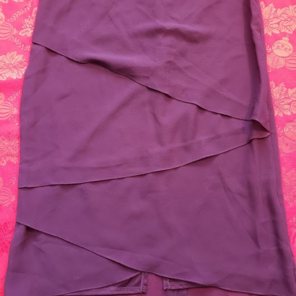 Le Bos Trim Tiered Hem Glitter Band Jacket Dress - Picture 5 of 8